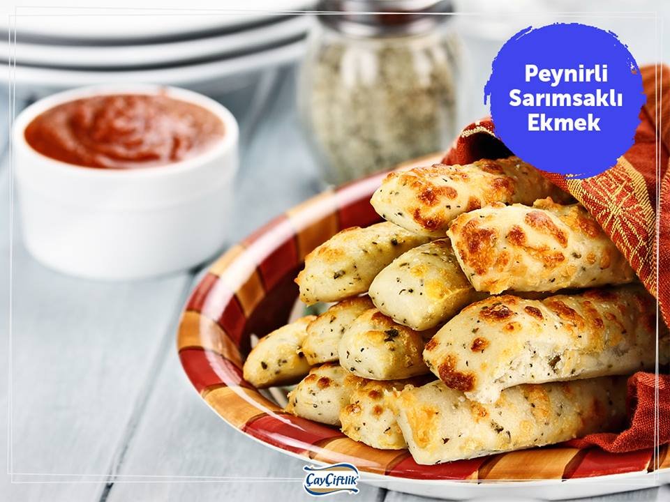 PEYNİRLİ SARIMSAKLI EKMEK