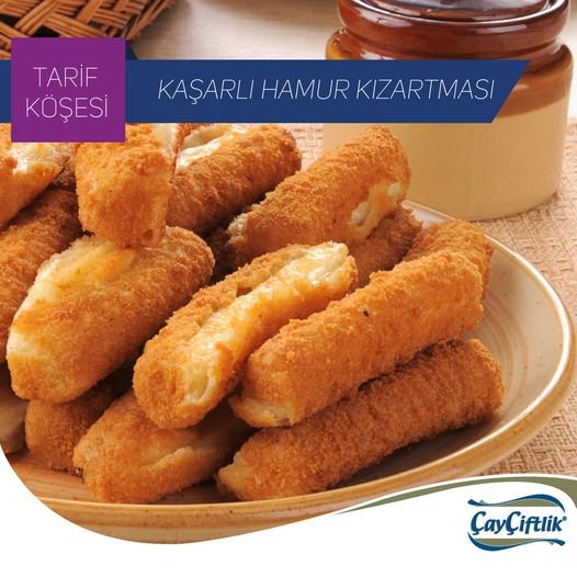 KAŞARLI HAMUR KIZARTMASI